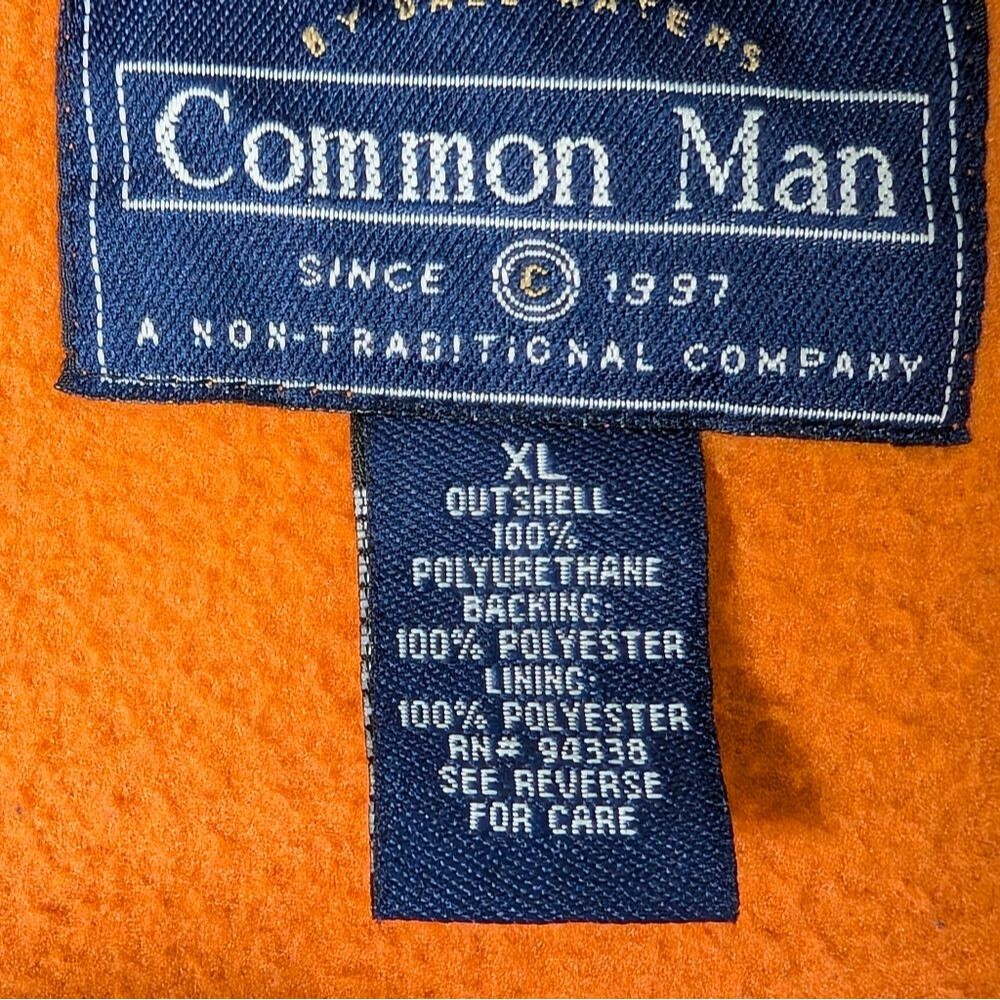 VTG Common Man Utility Vest XL Brown Fishing Hunting Workwear Gorpcore Outdoor - Picture 4 of 7